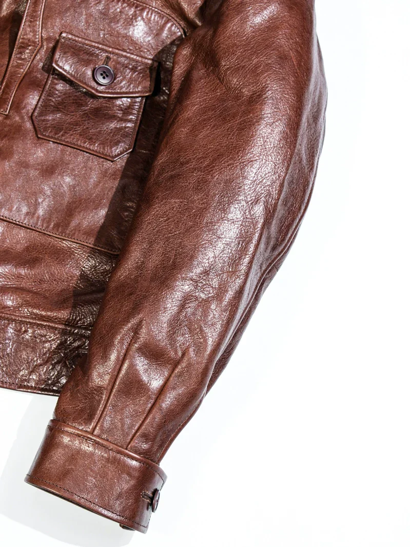 Aviator Horsehide Jacket - Image 3