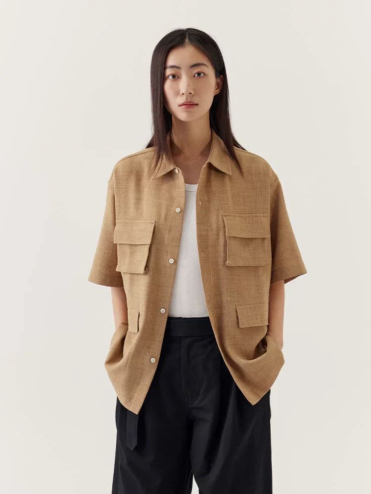 Azuria Mimosa Utility Overshirt - Image 4