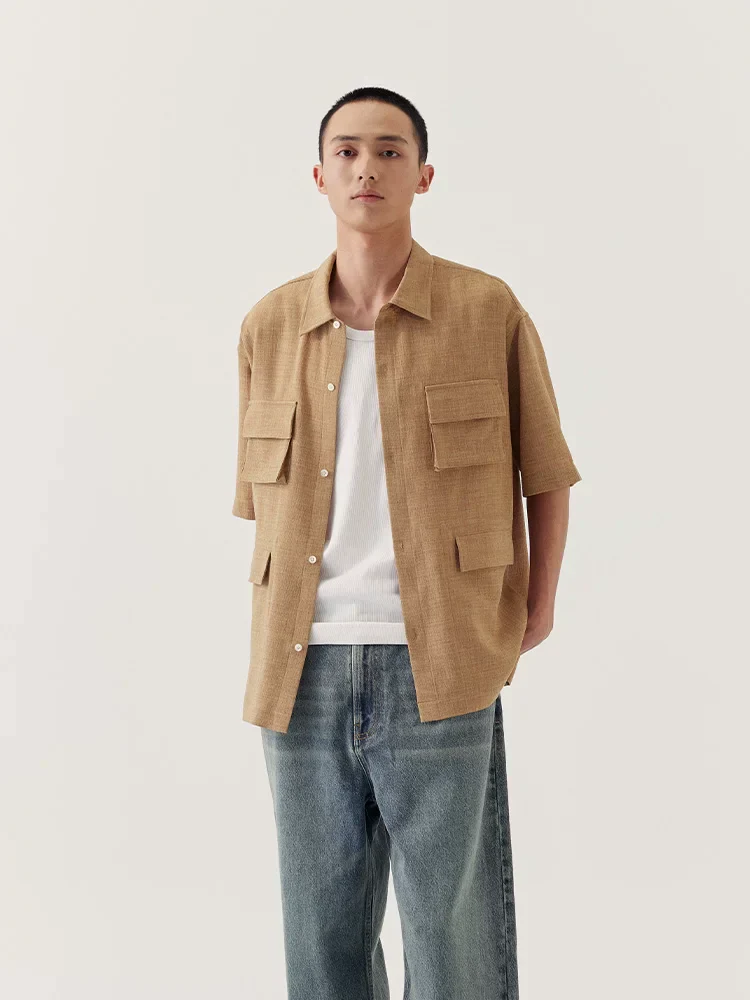Azuria Mimosa Utility Overshirt - Image 5