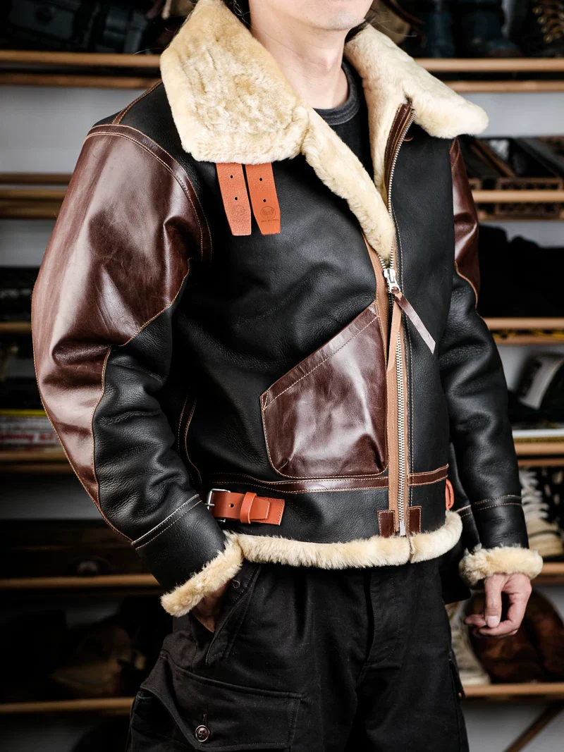 B-3 Shearling Flight Jacket
