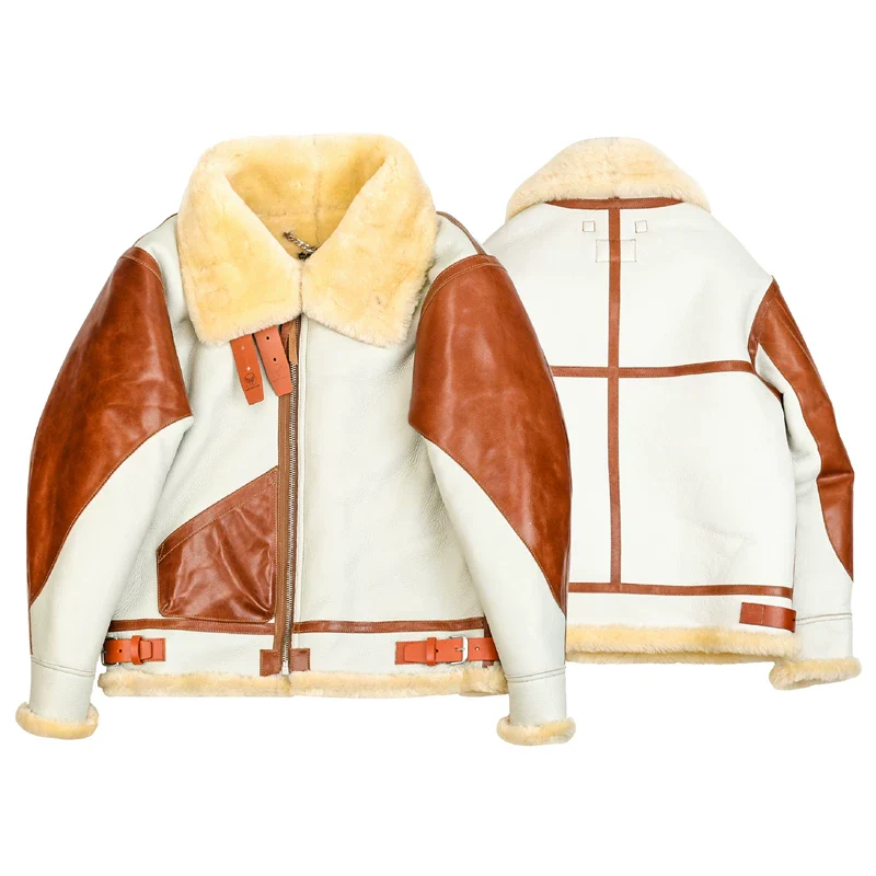 B-3 Shearling Flight Jacket - Image 11