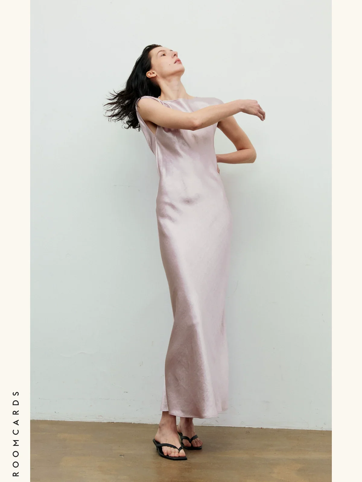 Backless Acetate Slip Dress - Image 4