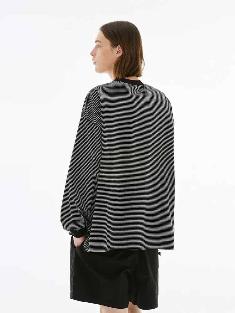 Balloon Silhouette Striped Tee - Image 4