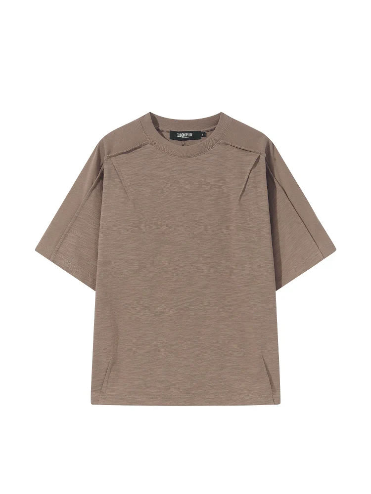 Bamboo-Panel Cotton T-Shirt - Image 4