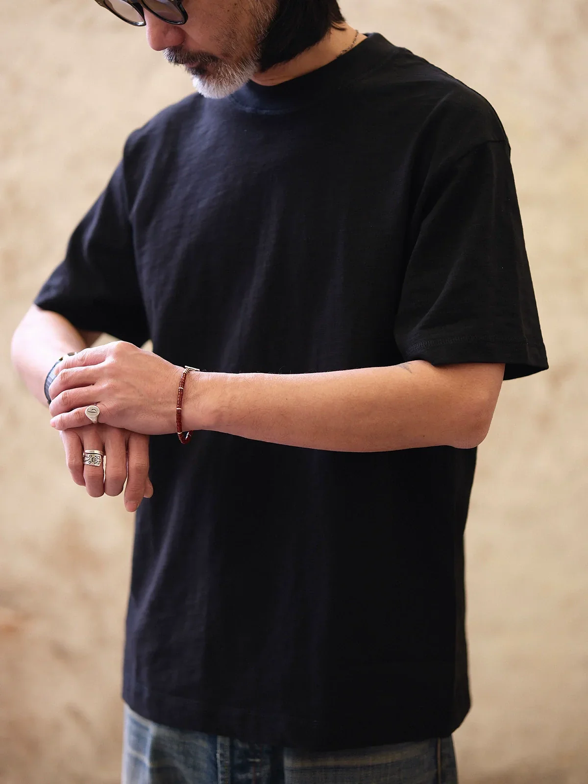Bamboo Slub Cotton Tee - Image 3