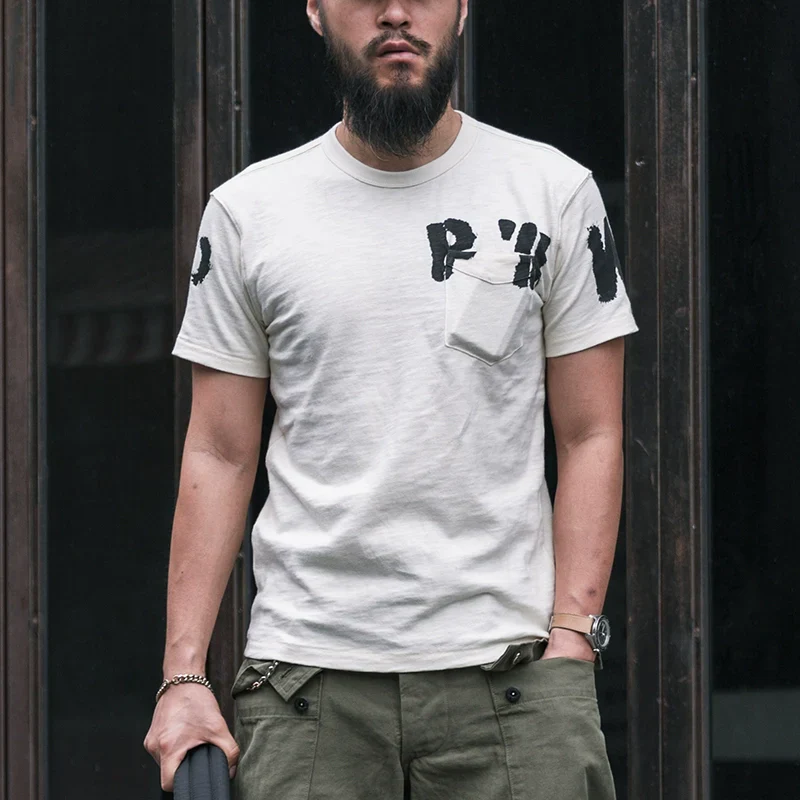 Bamboo Yarn PW Pocket T-Shirt
