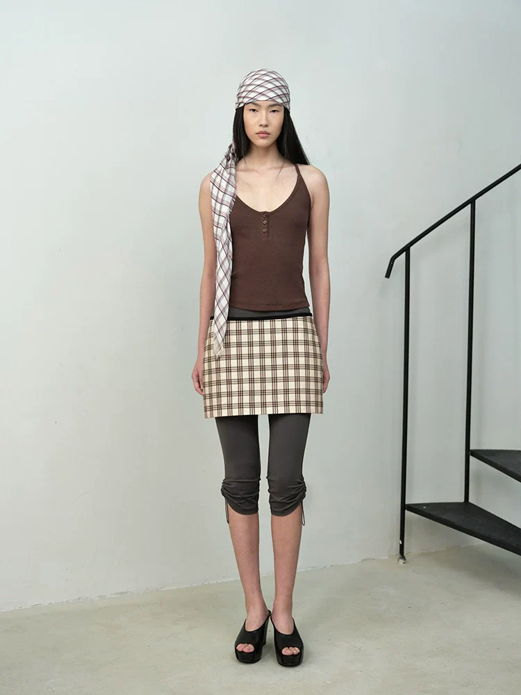 Basic Button Placket Vest - Image 3
