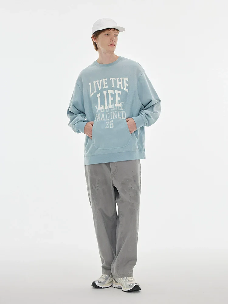 Batik Washed Crewneck Sweatshirt - Image 5