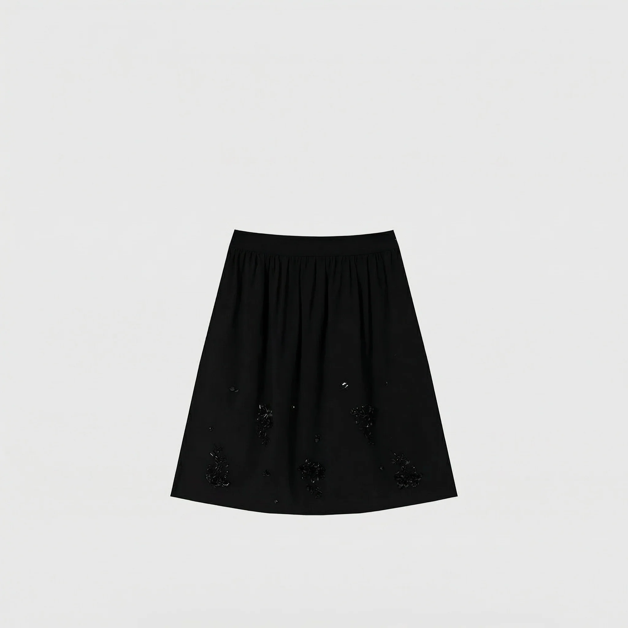 Beaded A-Line Midi Skirt - Image 5
