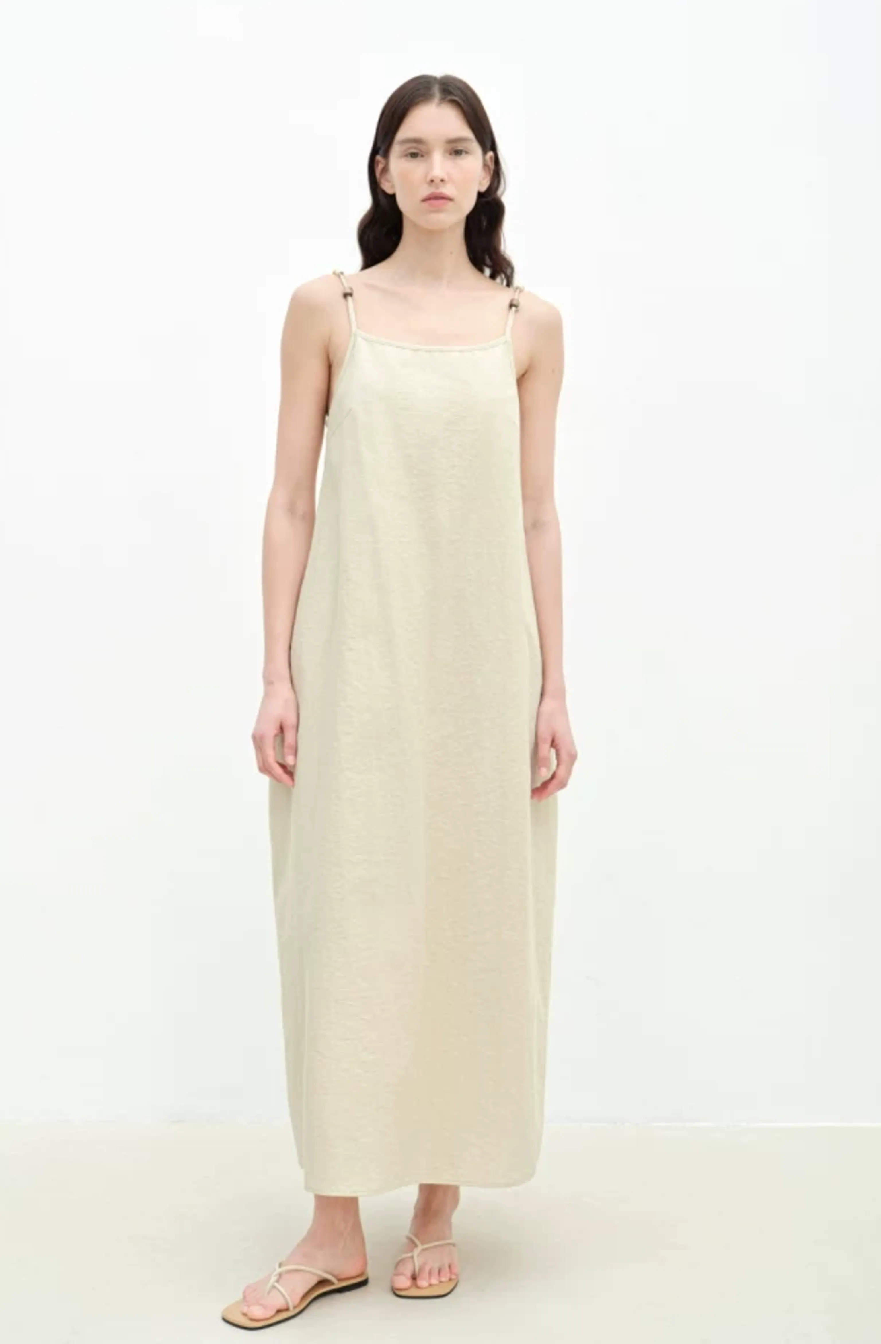Beaded Strap Maxi Dress - Image 4