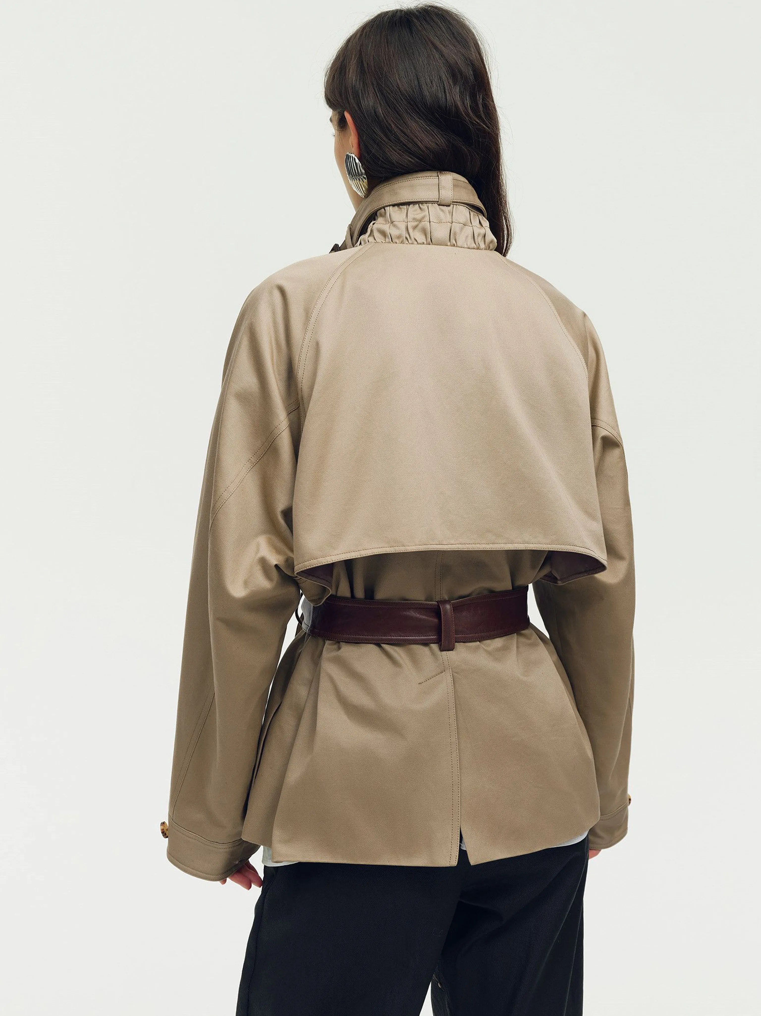 Belted Corduroy Jacket - Image 3