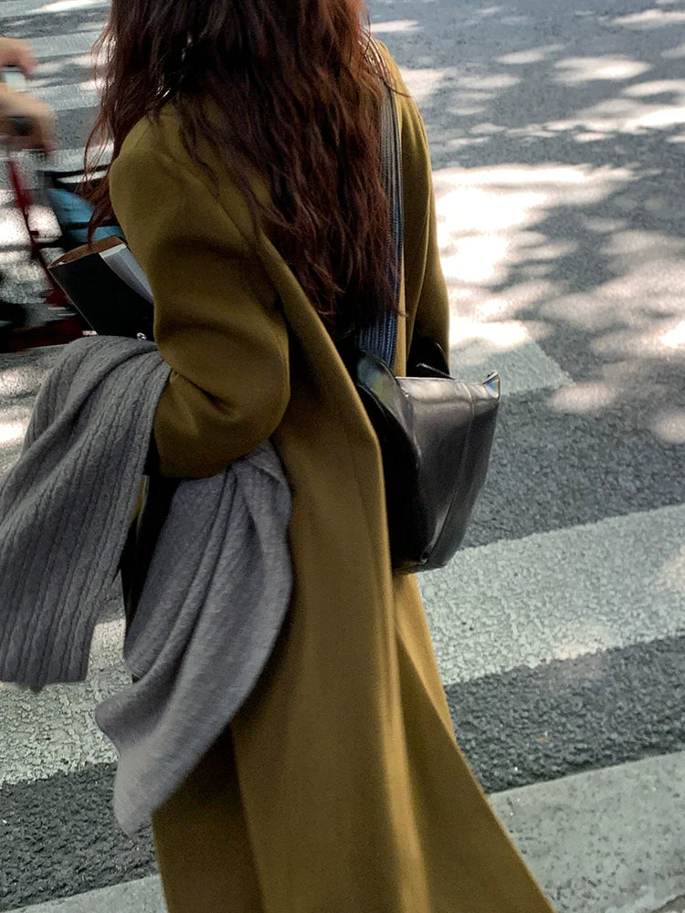 Belted Double-Face Wool Coat - Image 4