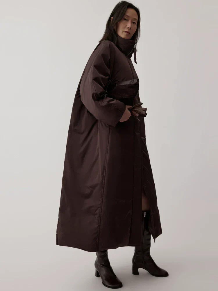 Belted Long Puffer - Image 2