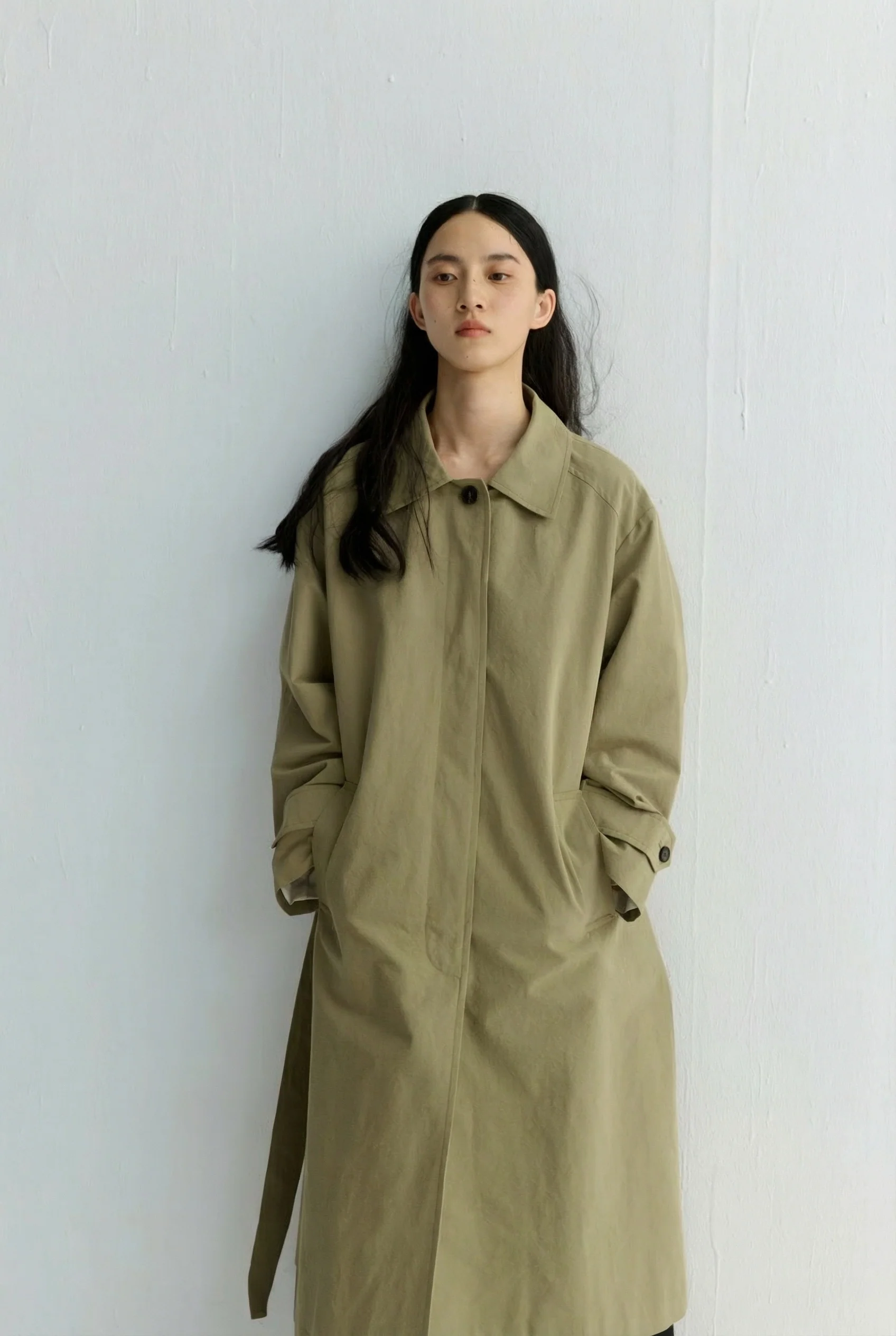 Belted Mac Coat - Image 3