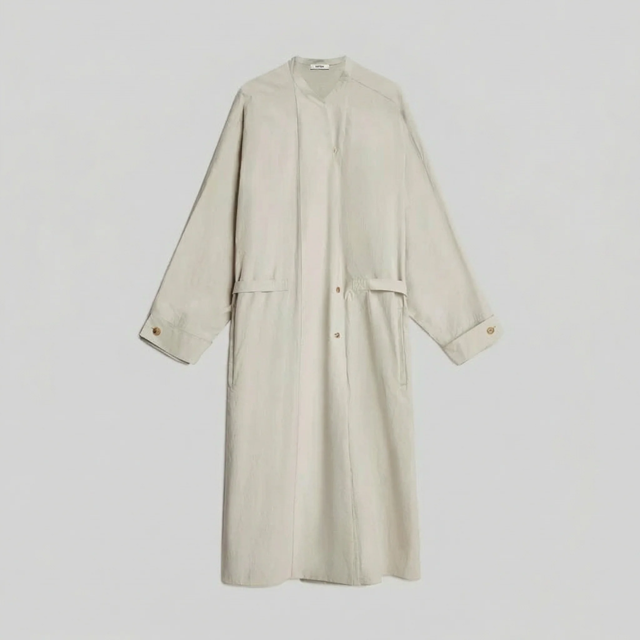 Belted Shirt Dress - Image 6