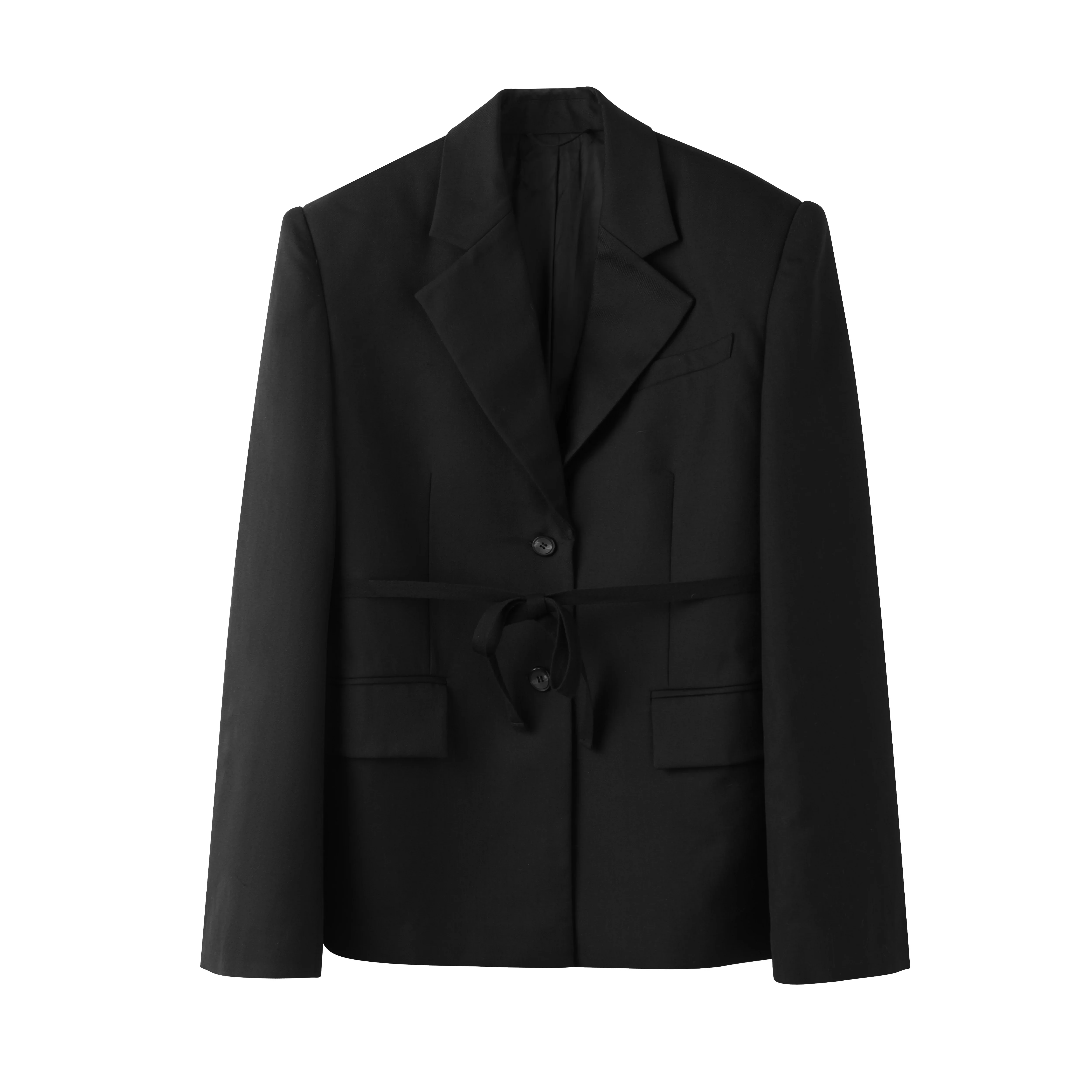 Belted Tailored Blazer - Image 5