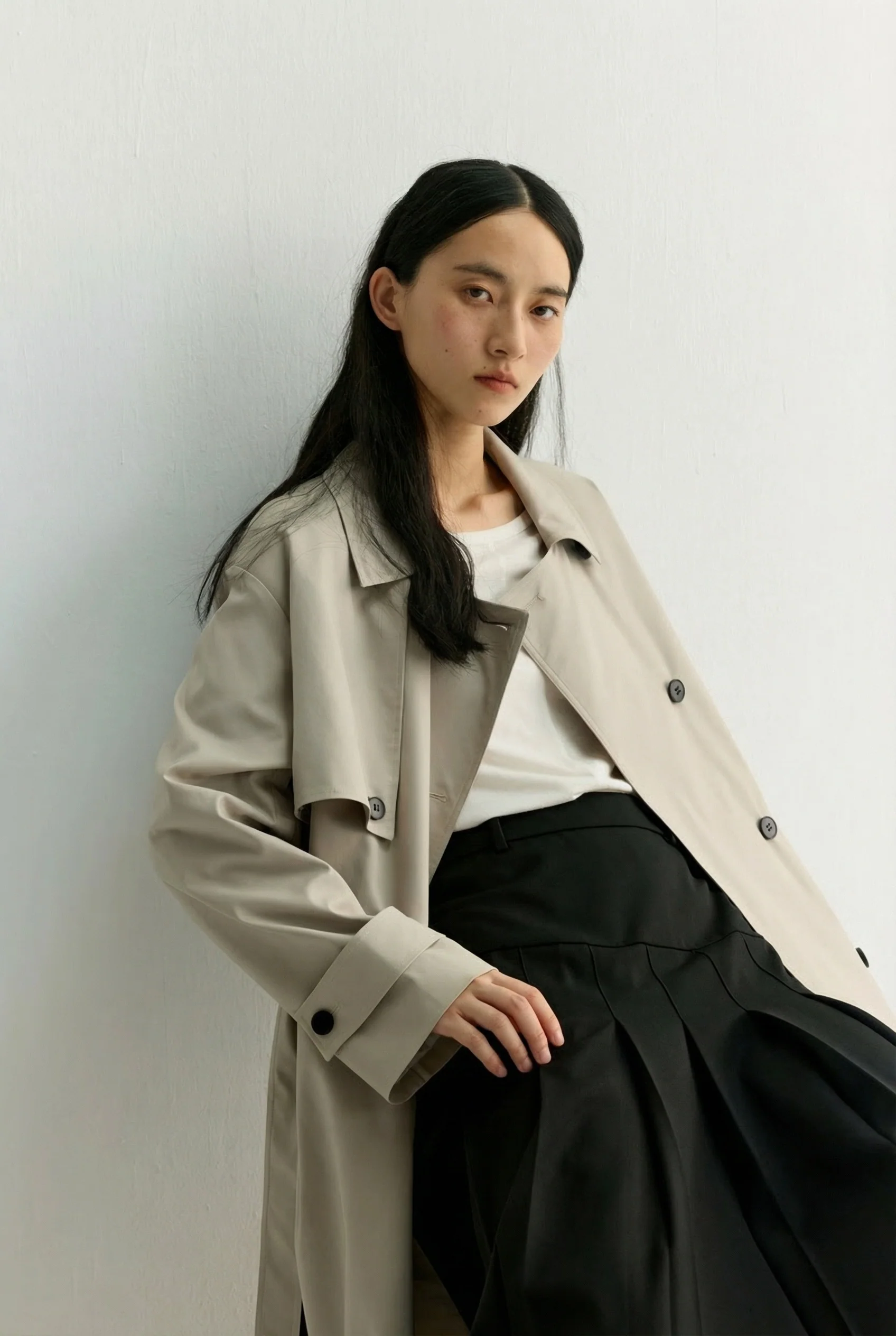Belted Trench Coat