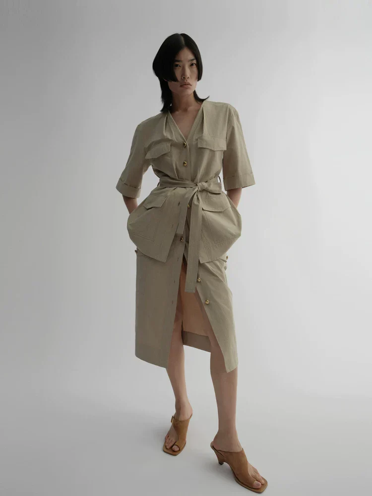 Belted Utility Shirt - Image 2