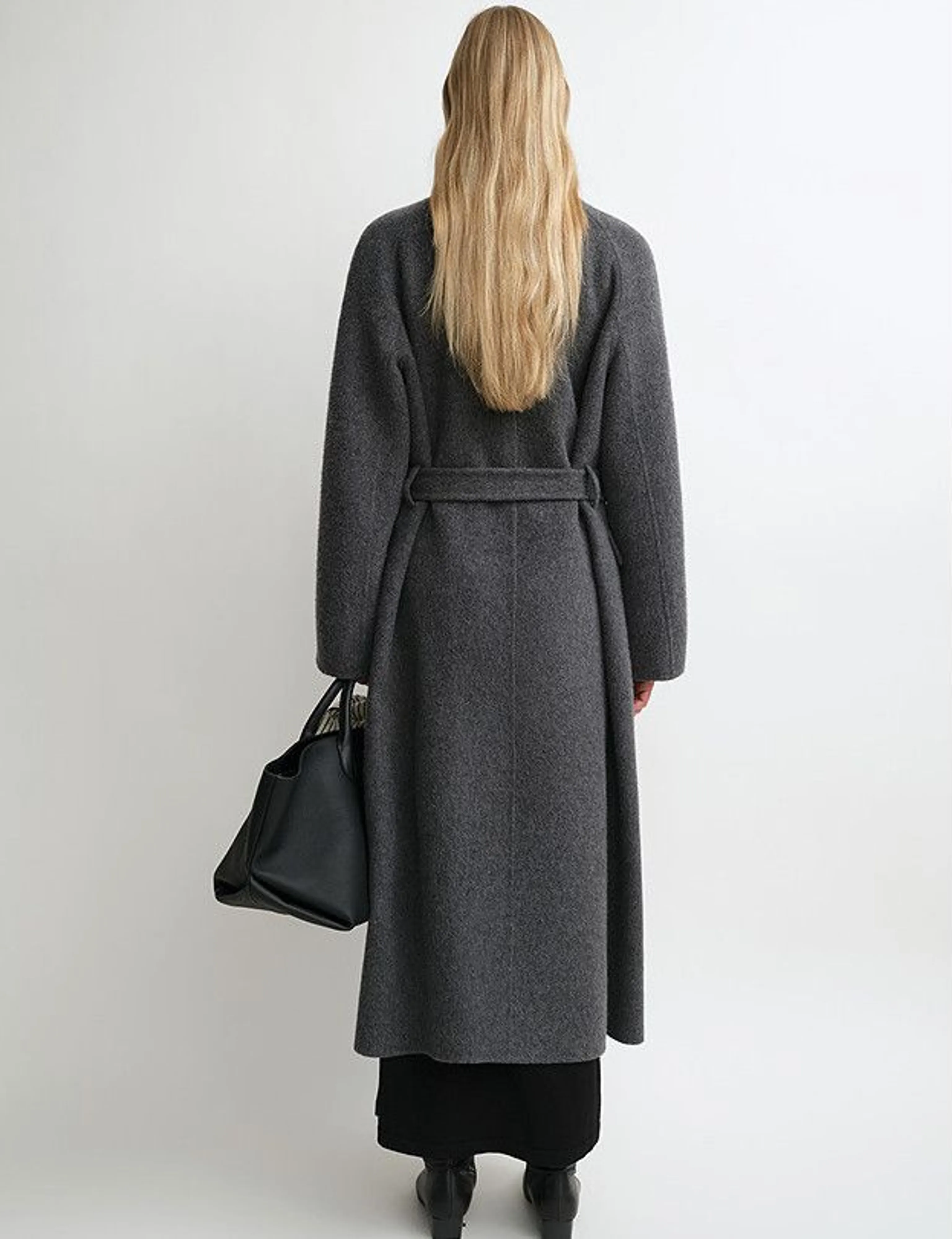 Belted Wool Coat - Image 3