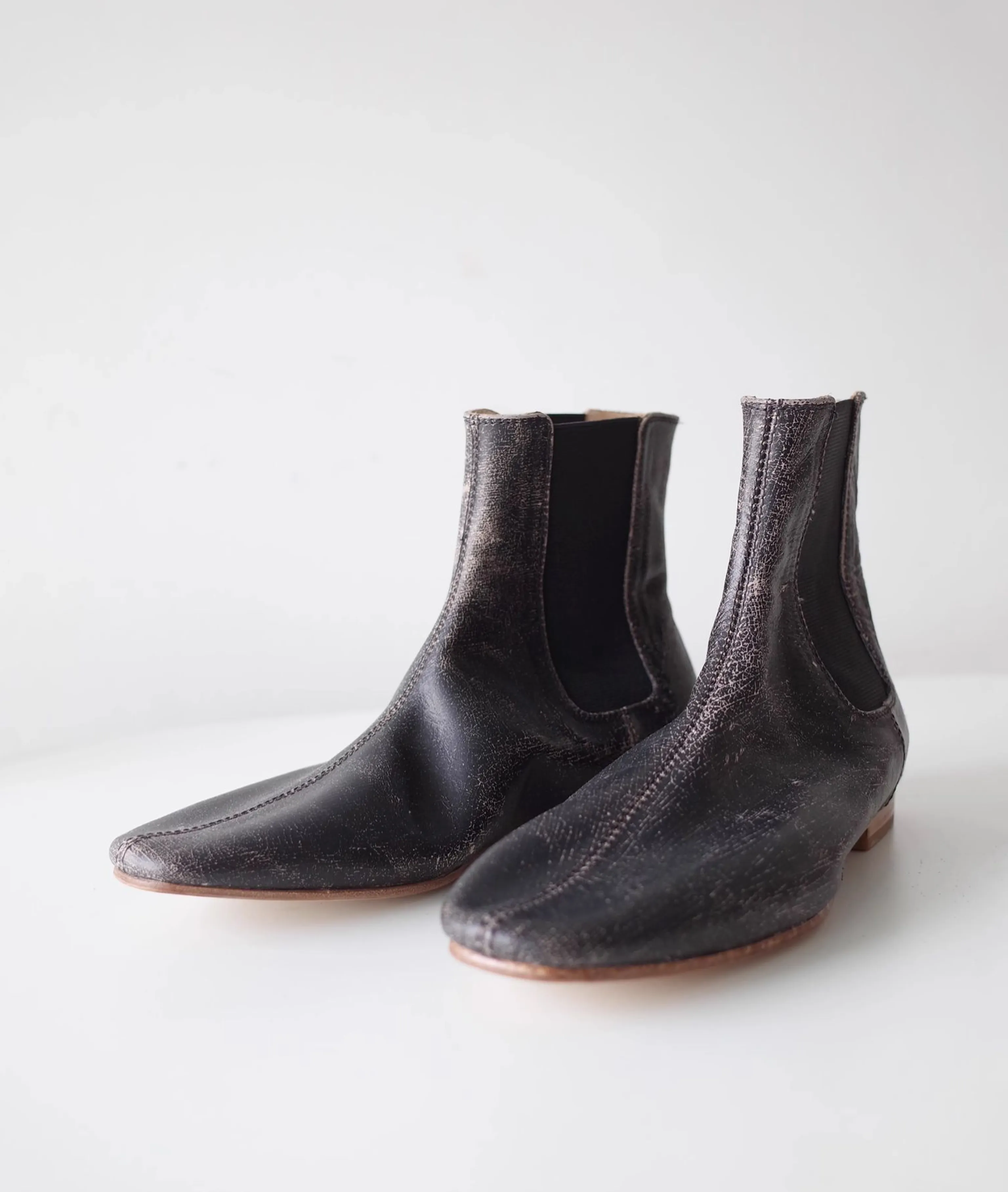 Black Chelsea Ankle Boots - Image 4