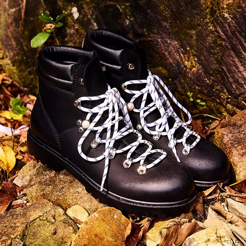 Black Hiking Boots - Image 2