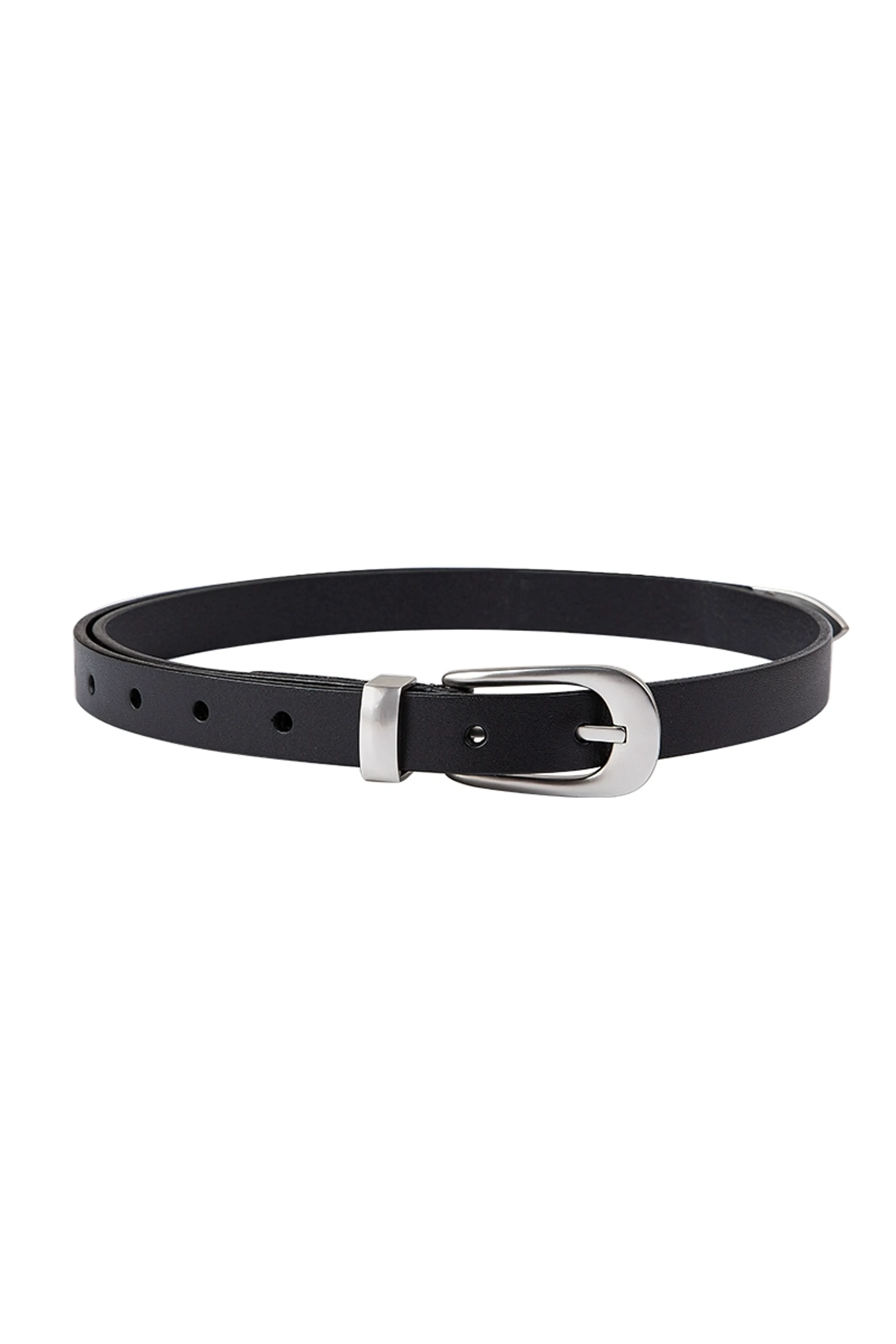 Black Leather Belt - Image 7