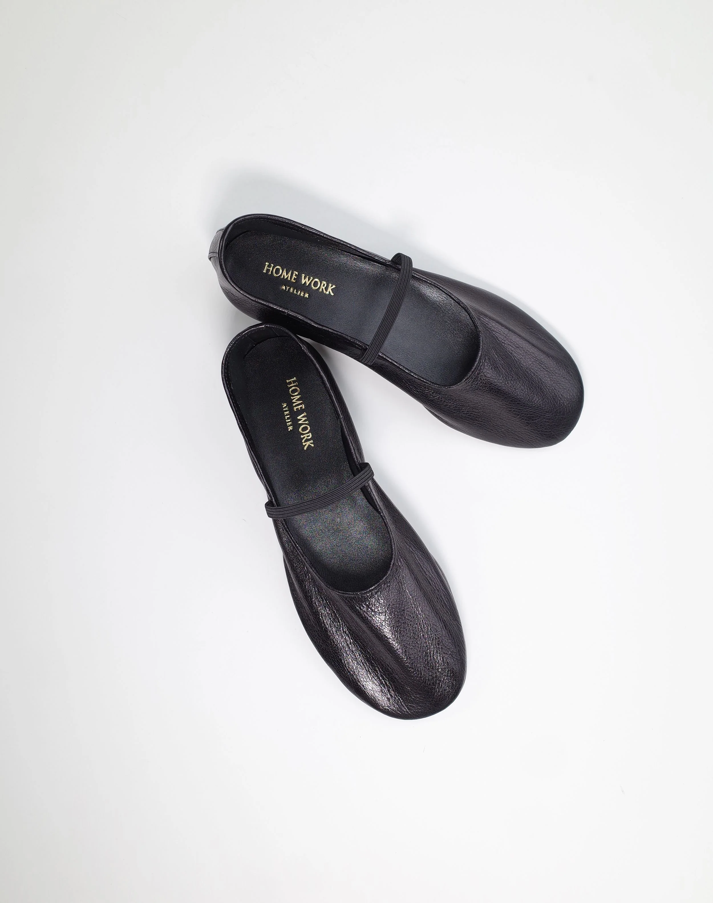 Black Mary Jane Flats - Image 4
