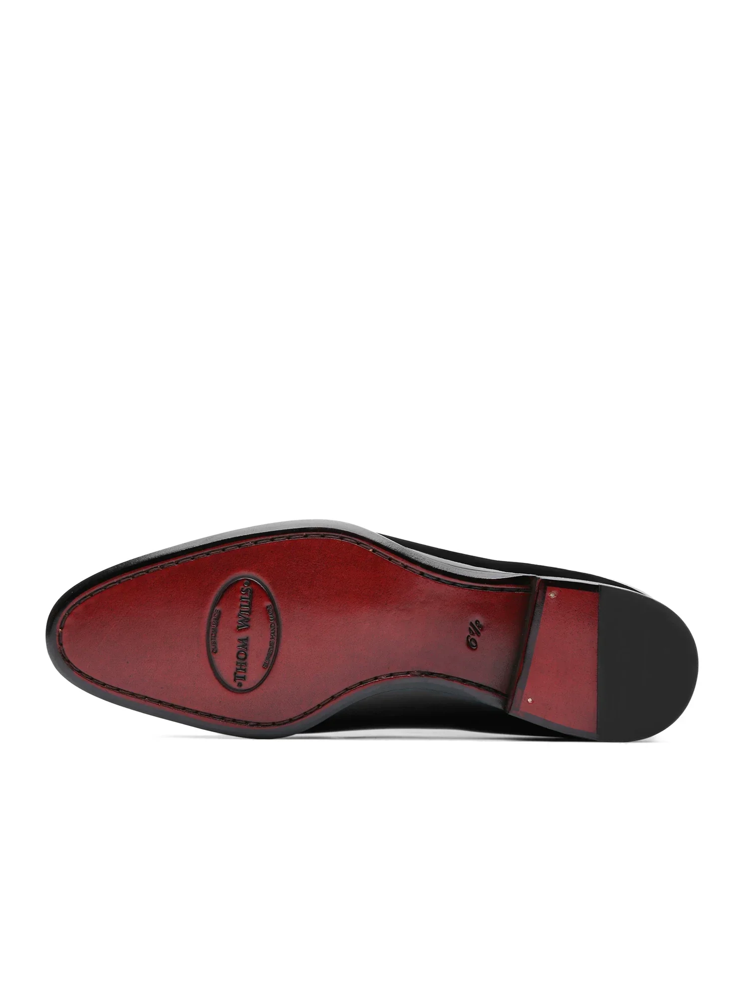 Black Patent Wholecut Oxford - Image 4