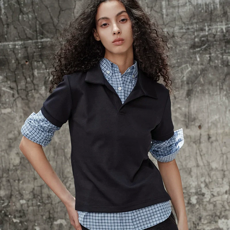 Blue Checkered Plaid Shirt