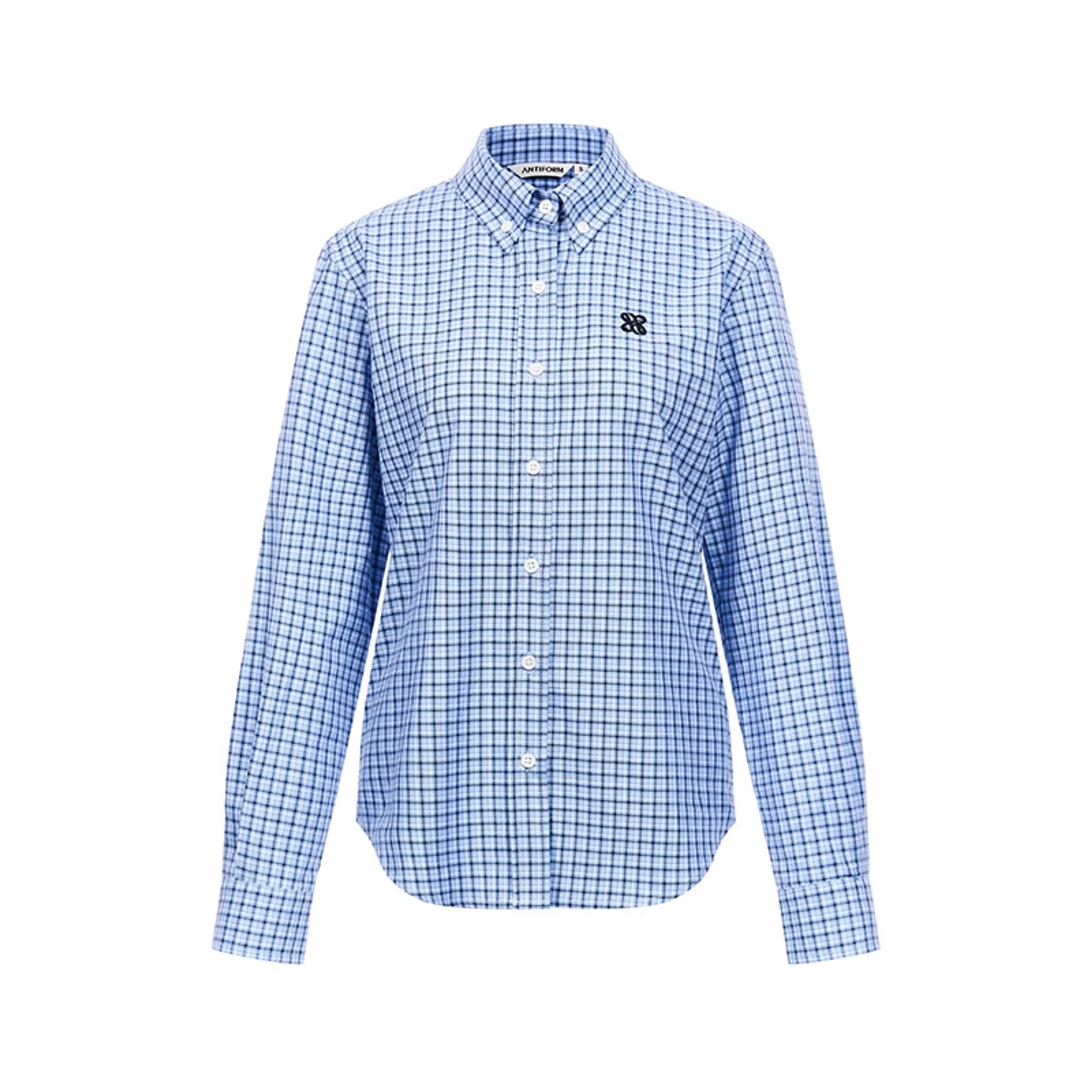 Blue Checkered Plaid Shirt - Image 6