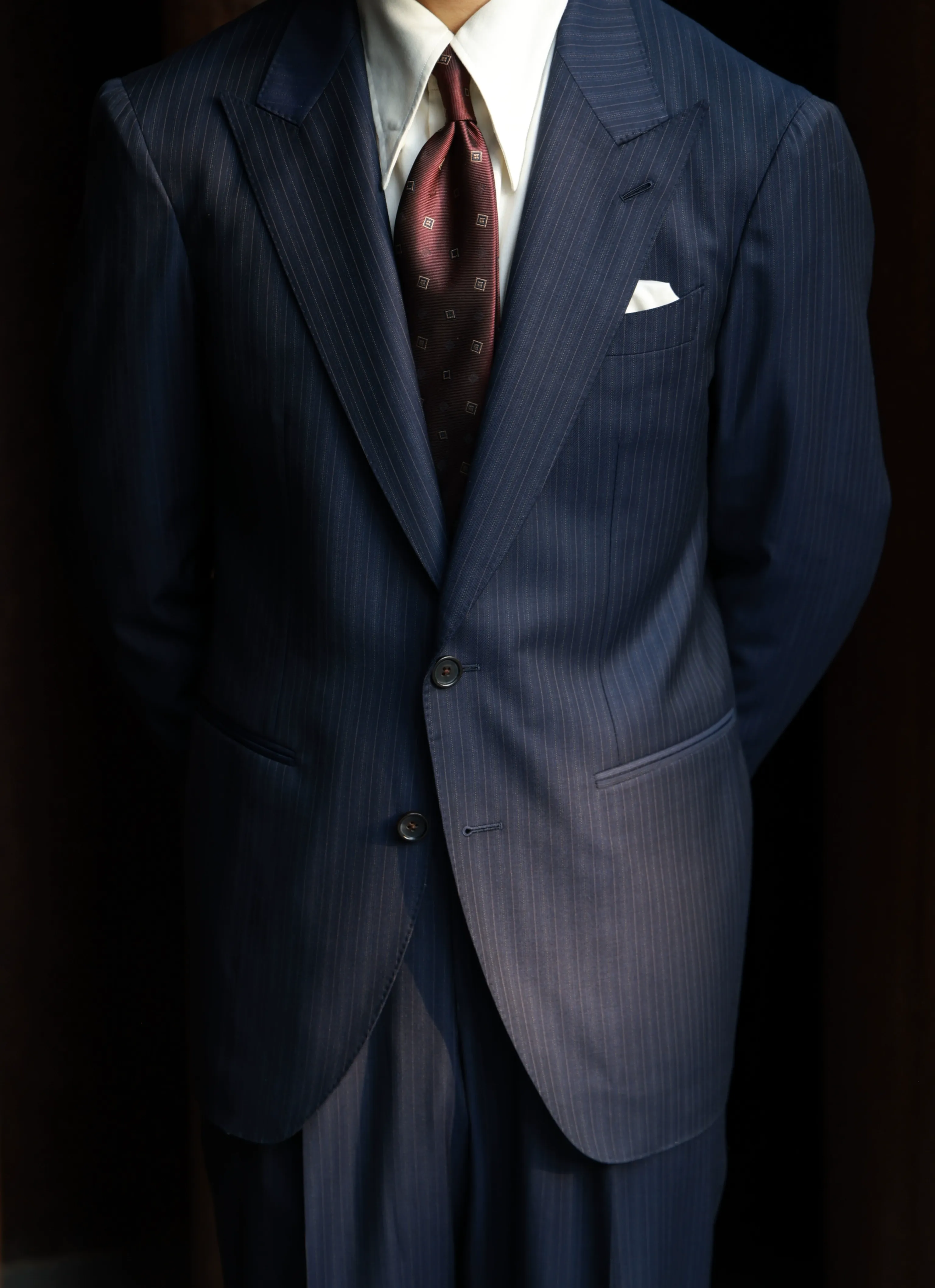 Blue Hour Merino Wool Pinstripe Suit - Image 6