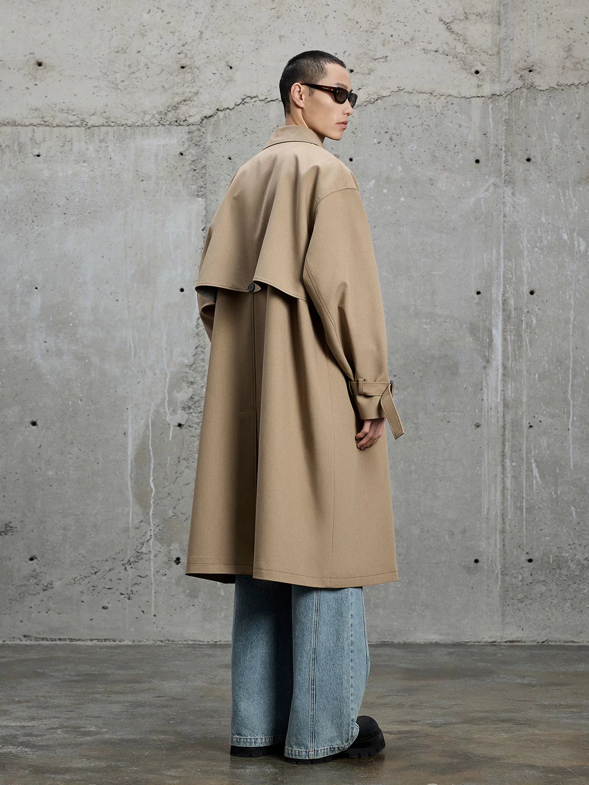 Bonded Balmacaan Coat - Image 3