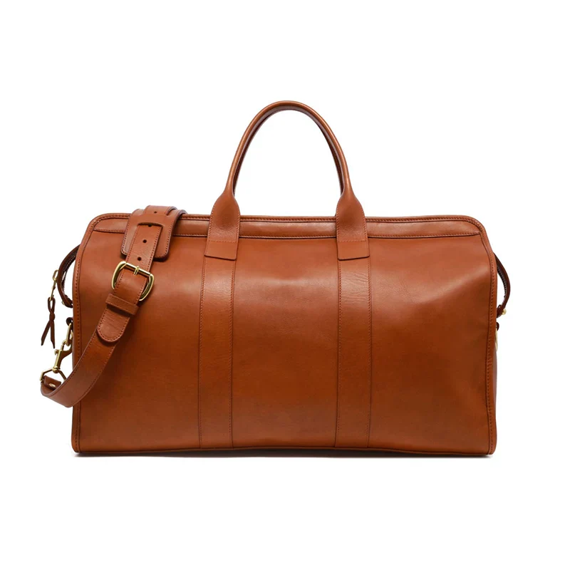 Boston Top-Grain Leather Duffel - Image 6