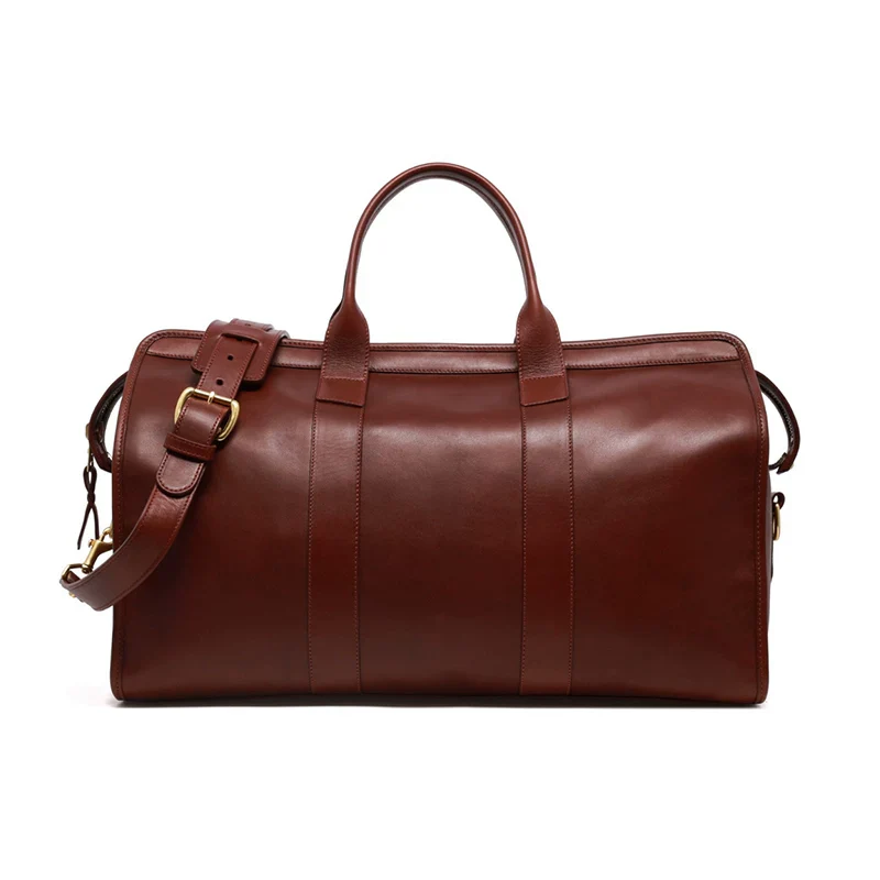 Boston Top-Grain Leather Duffel - Image 7