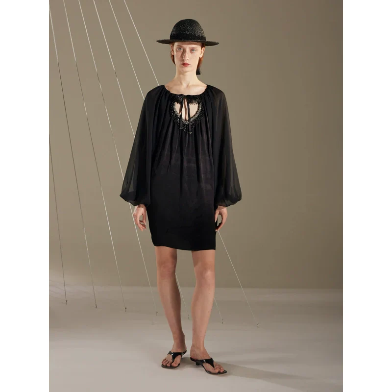 Boundless Black Dress - Image 3