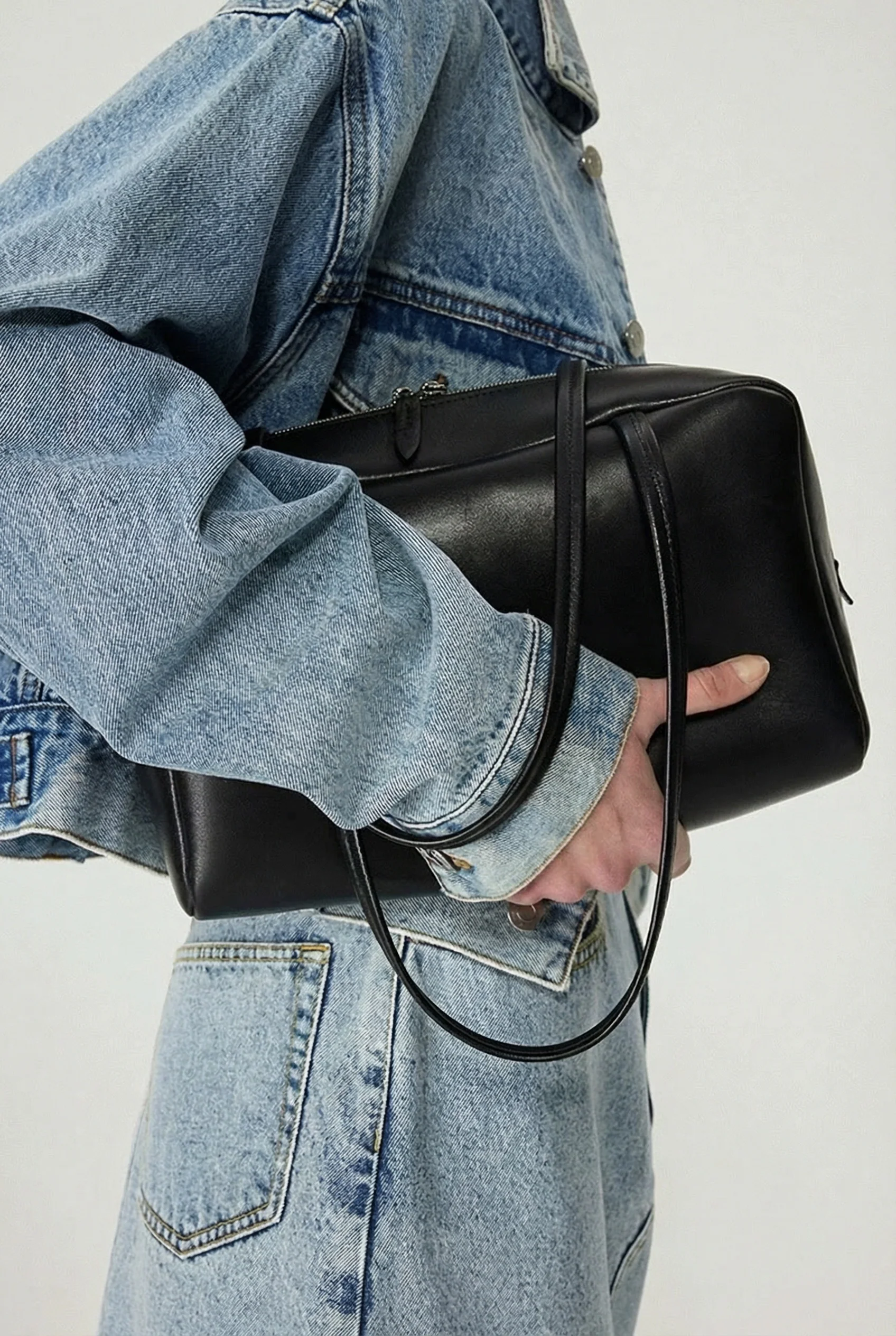 Boxy Zip Tote - Image 6