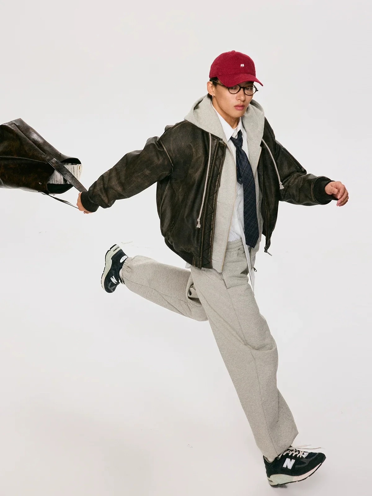 Boxy Zip-Up Hoodie - Image 2