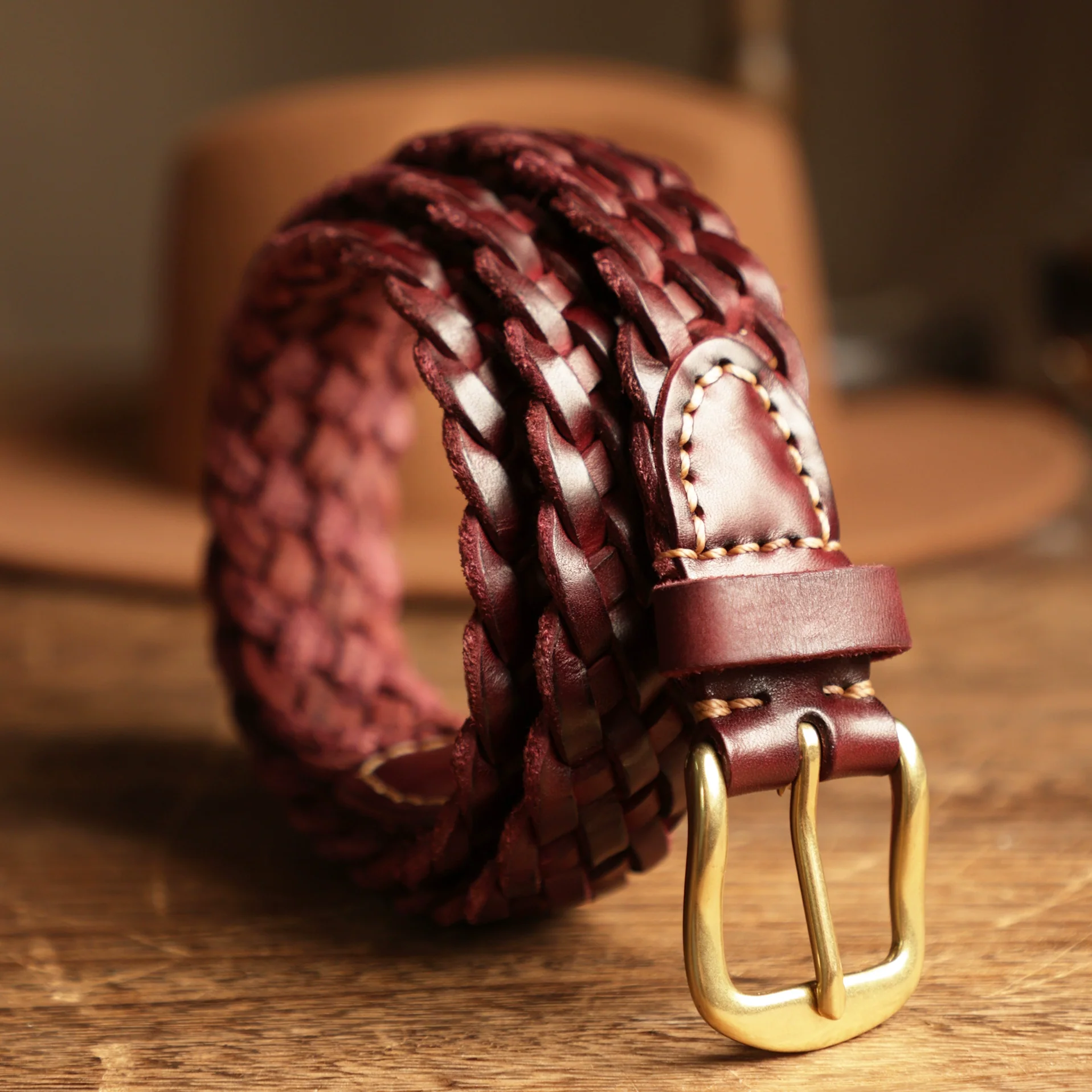 Braided Cowhide Belt - Image 19