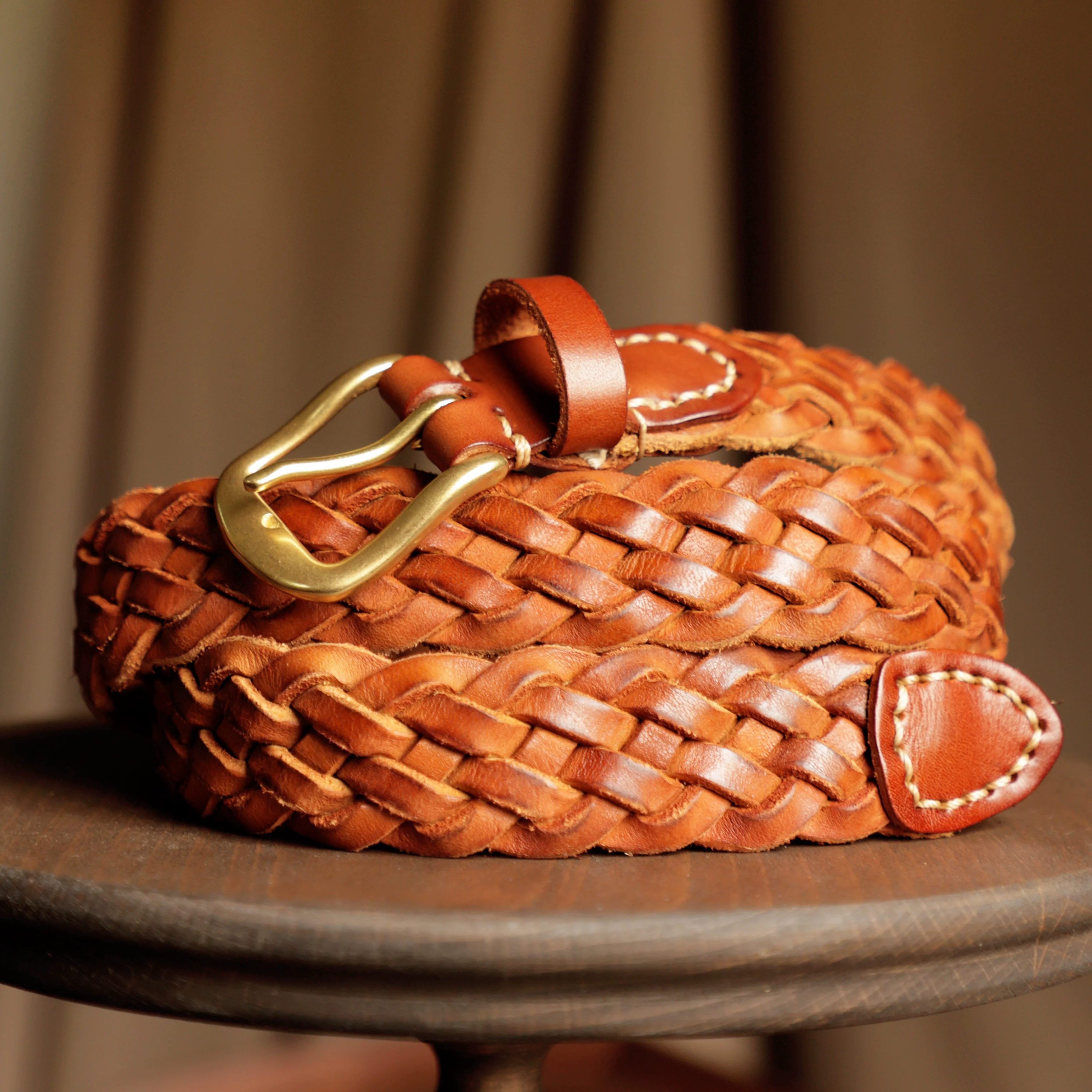 Braided Cowhide Belt - Image 27