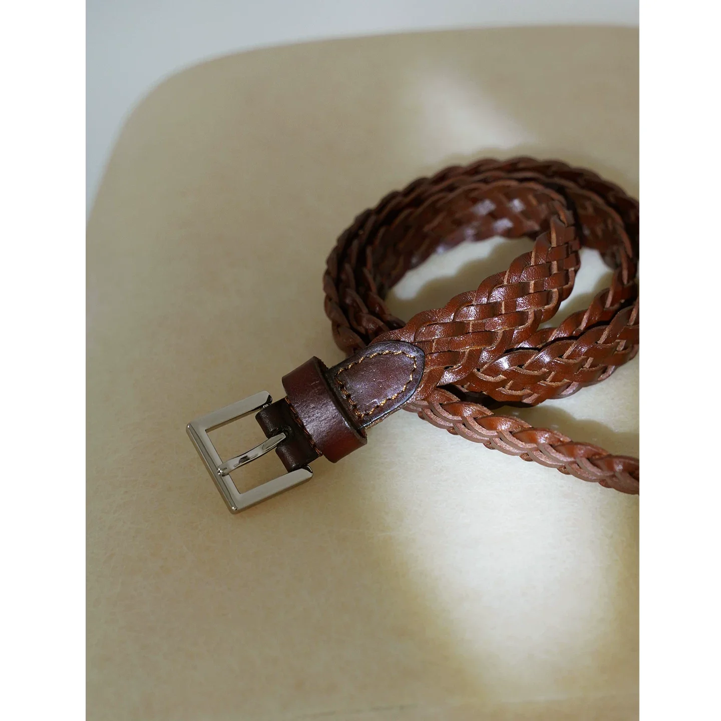 Braided Cowhide Belt - Image 11