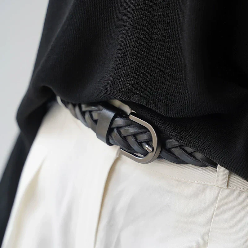 Braided Cowhide Belt - Image 7