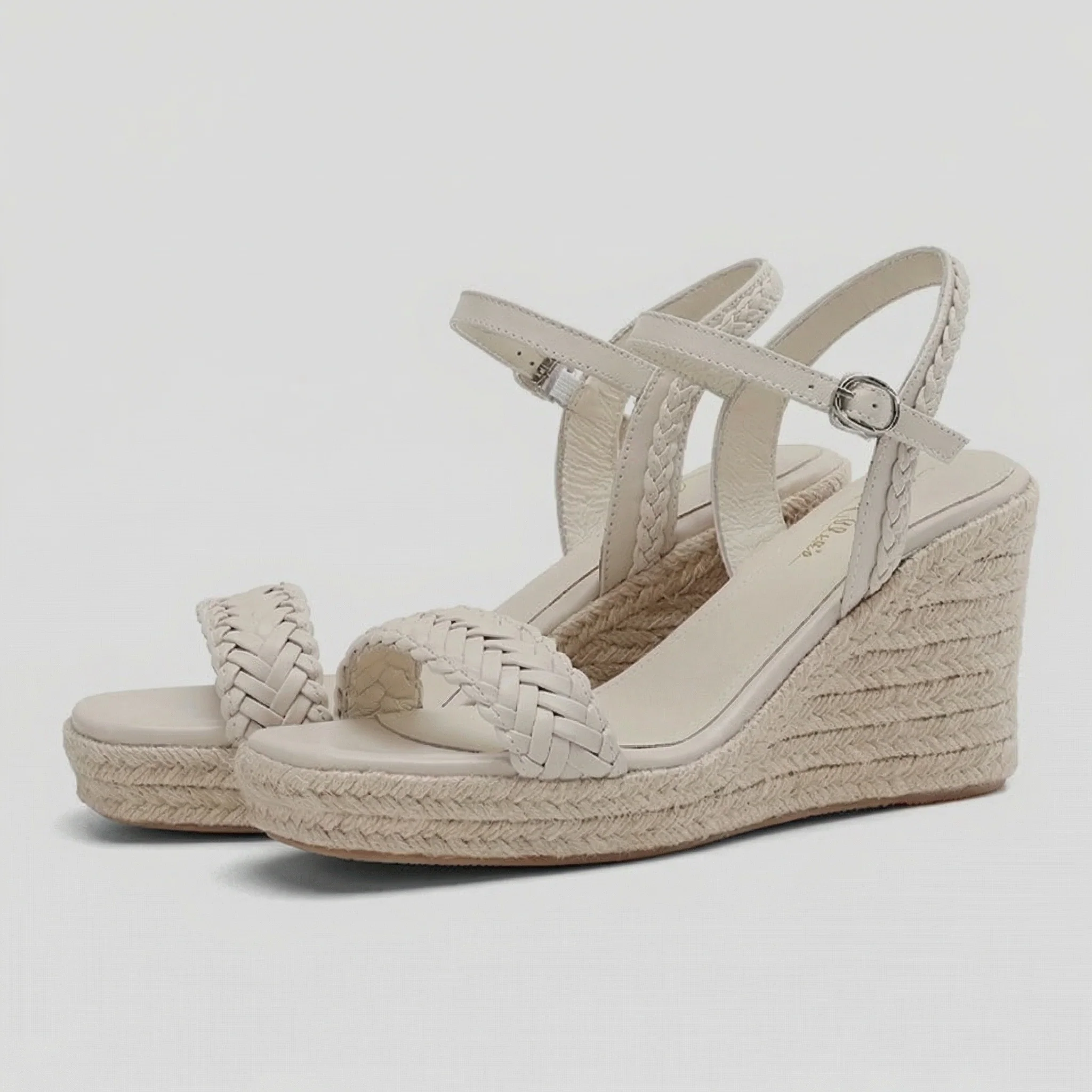 Braided Espadrille Wedge Sandal - Image 4