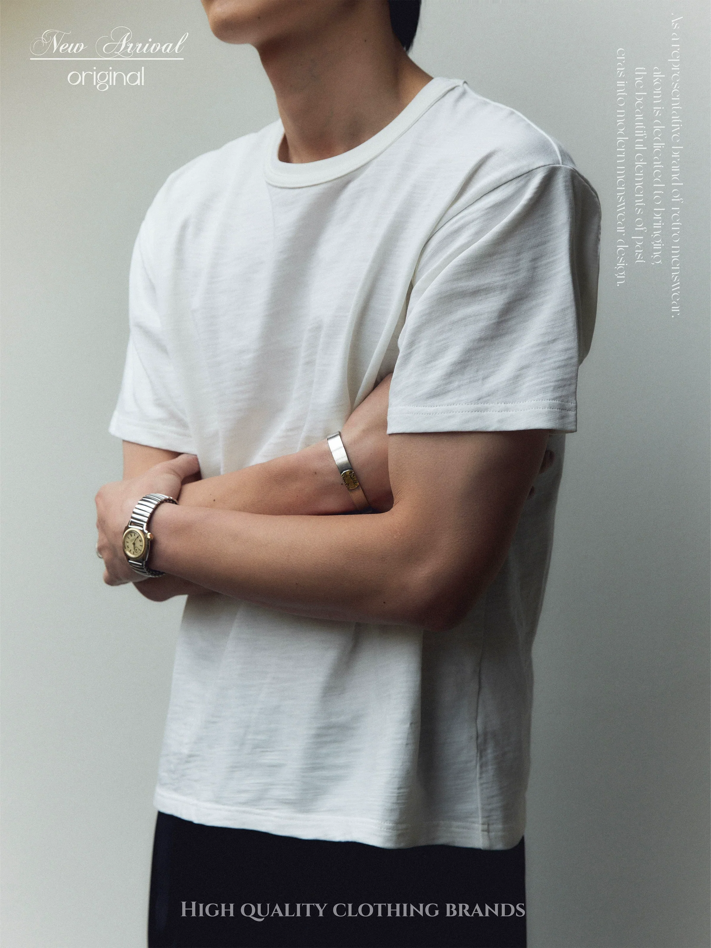Breathable Bamboo Cotton Tee