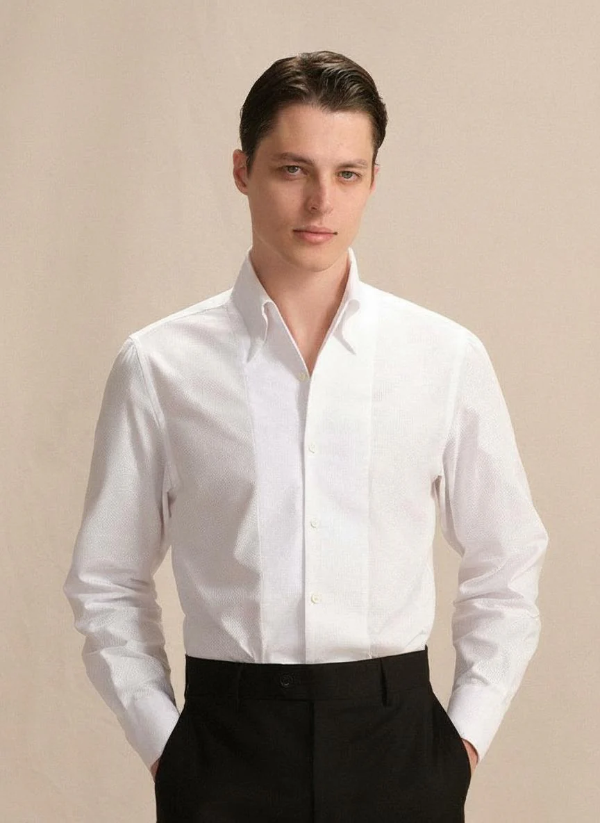 Breathable Mesh Cotton Shirt - Image 3