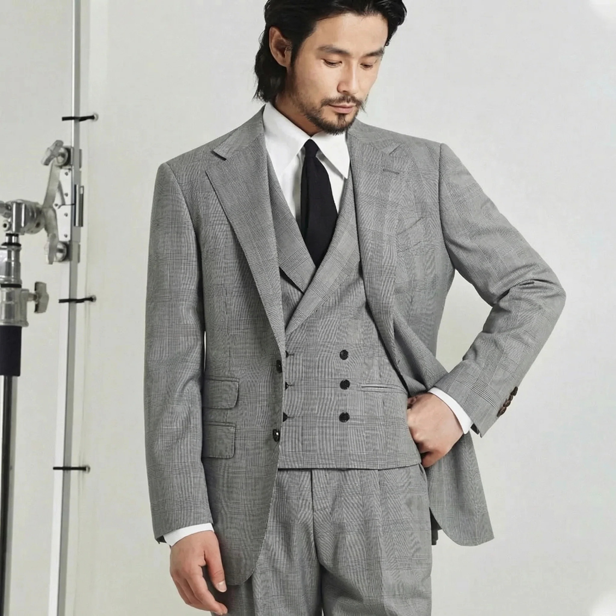 British Prince Check Suit - Image 8
