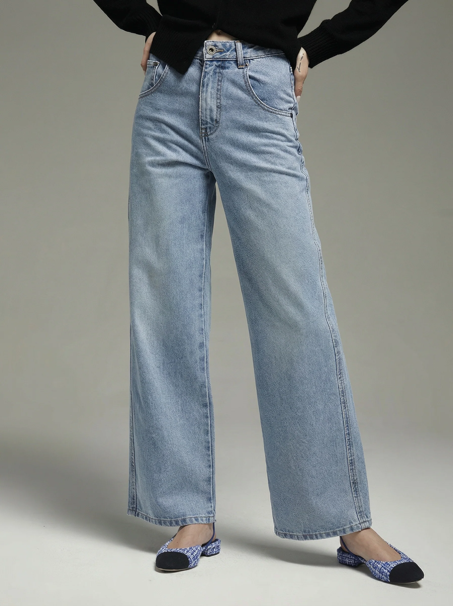 Britt Wide-Leg Jeans - Image 5