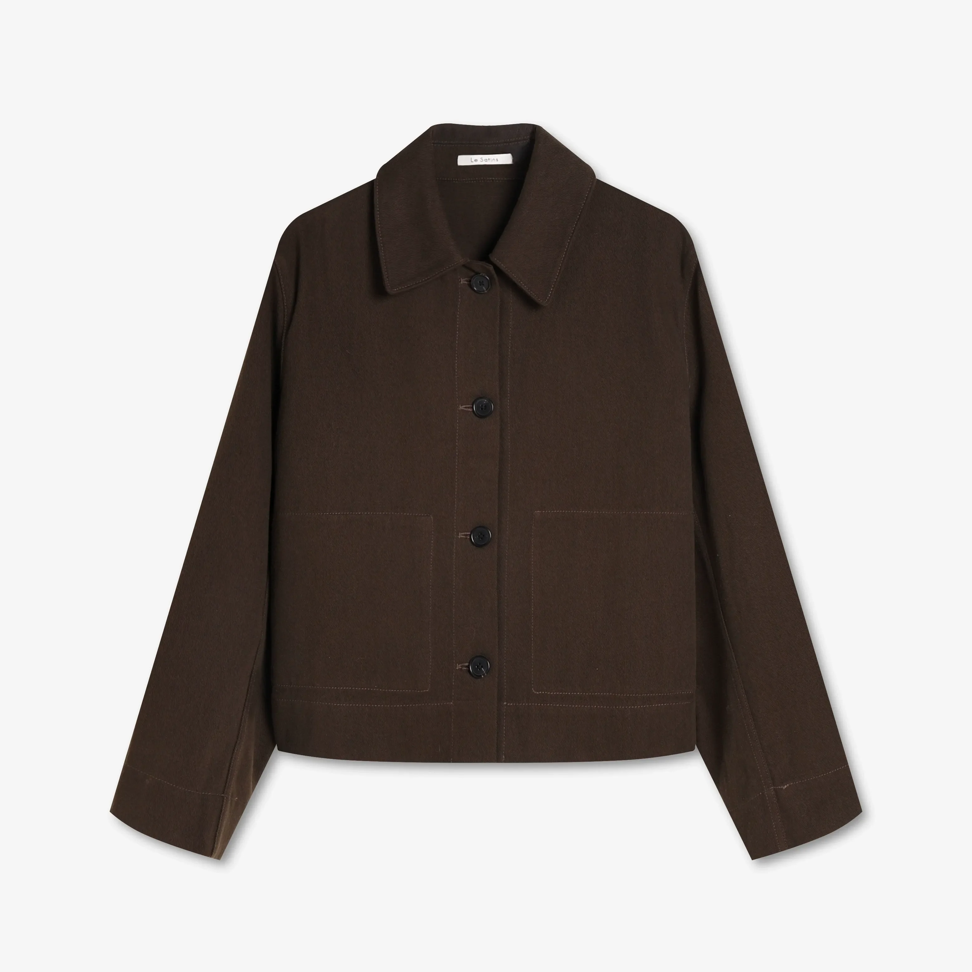 Brown Suit Jacket and Wide-Leg Trousers - Image 5