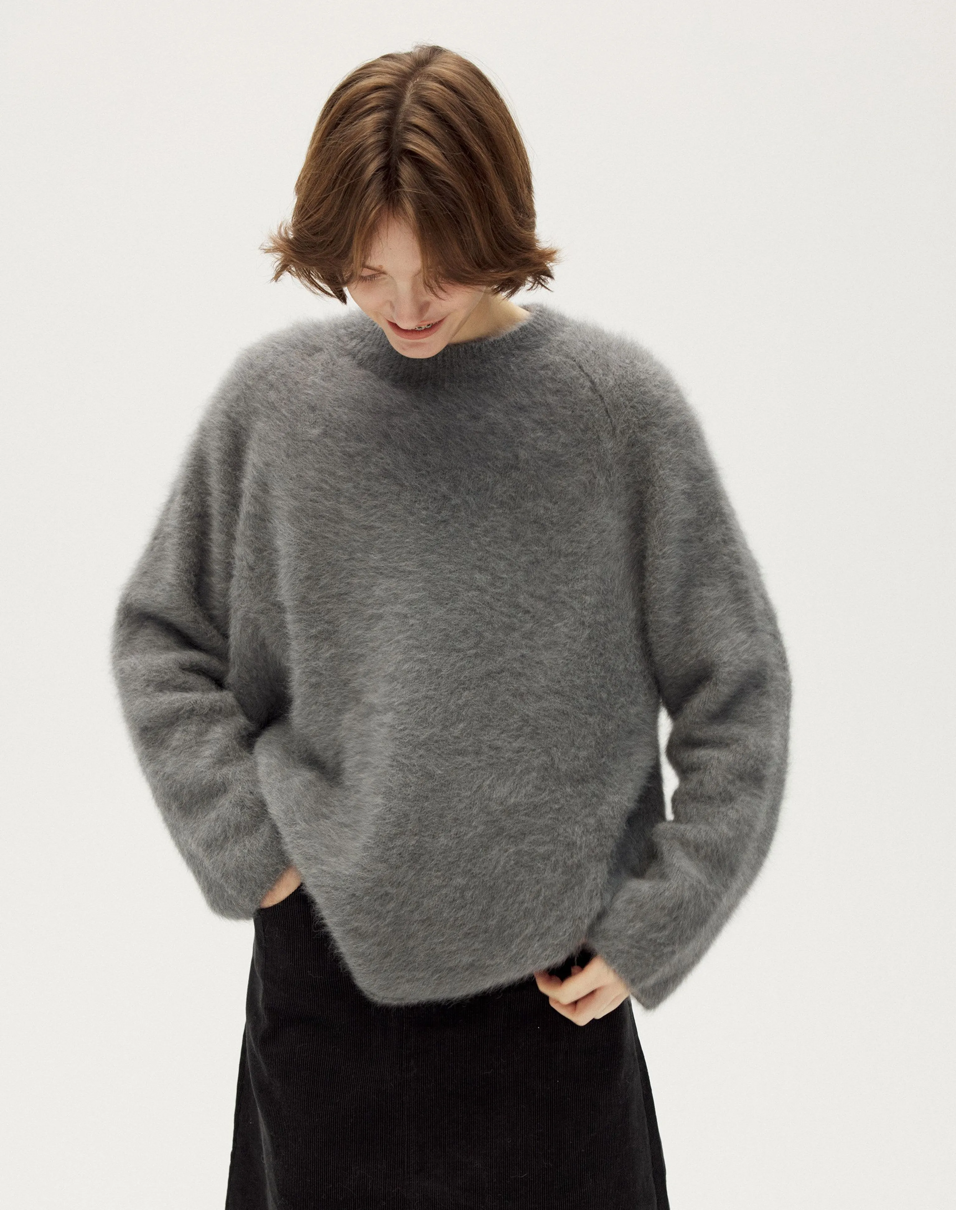 Brushed Crew Sweater - Image 4