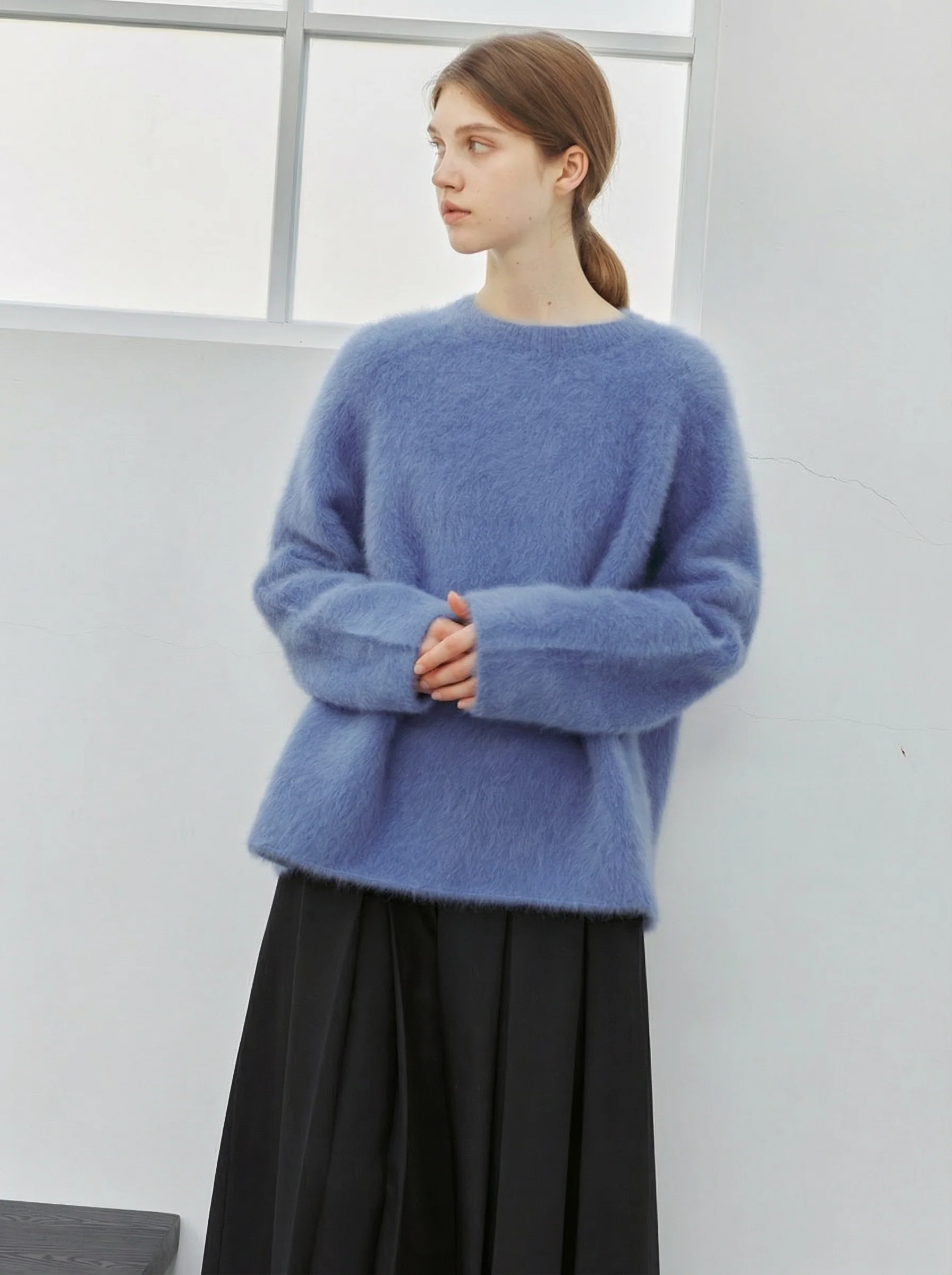 Brushed Crewneck Sweater - Image 4