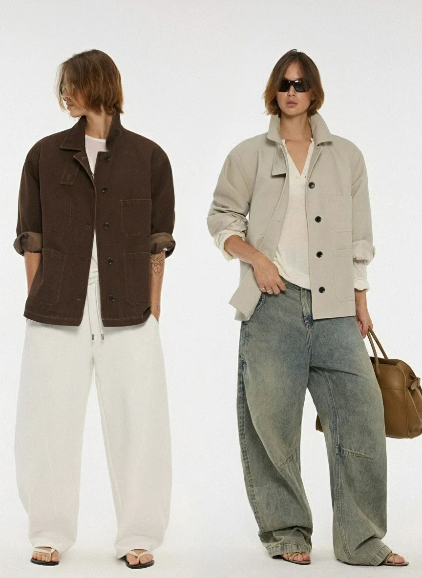 Brushed Twill Workwear Jacket - Image 7